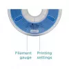 3D spausdinimo medžiaga Polymaker PD01001 juoda 750 g 1,75 mm