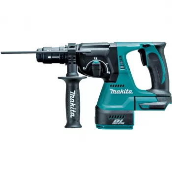 Rotacinis plaktukas Makita DHR243Z – 18 V, SDS, 2 J smūgio energija, 3,4 kg, 950 sūkių/min, 4700 smūgių/min