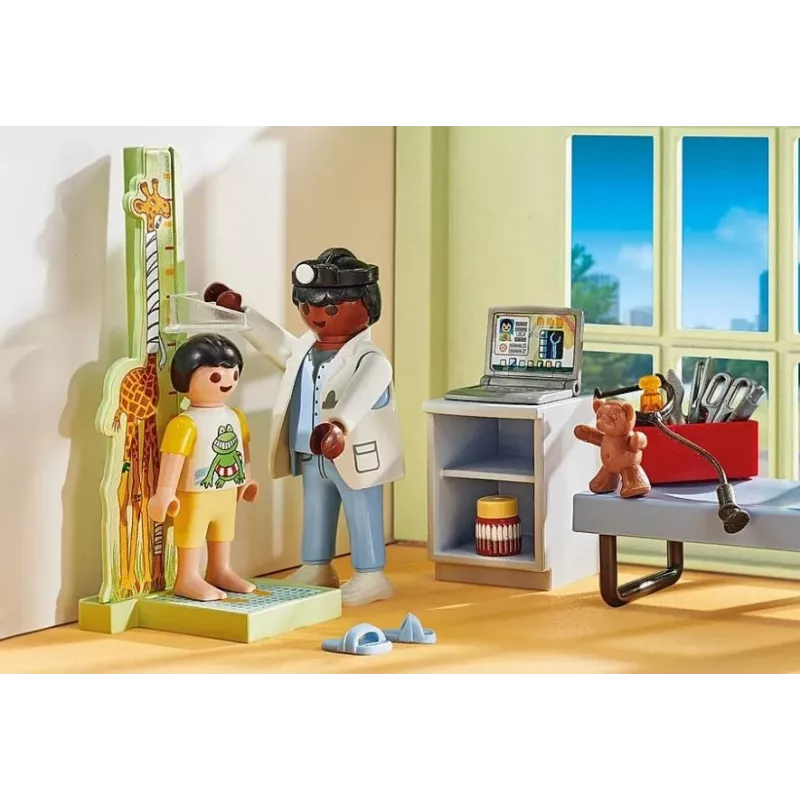 Figūrėlių rinkinys Action Heroes 71619 Pediatras su meškiuku