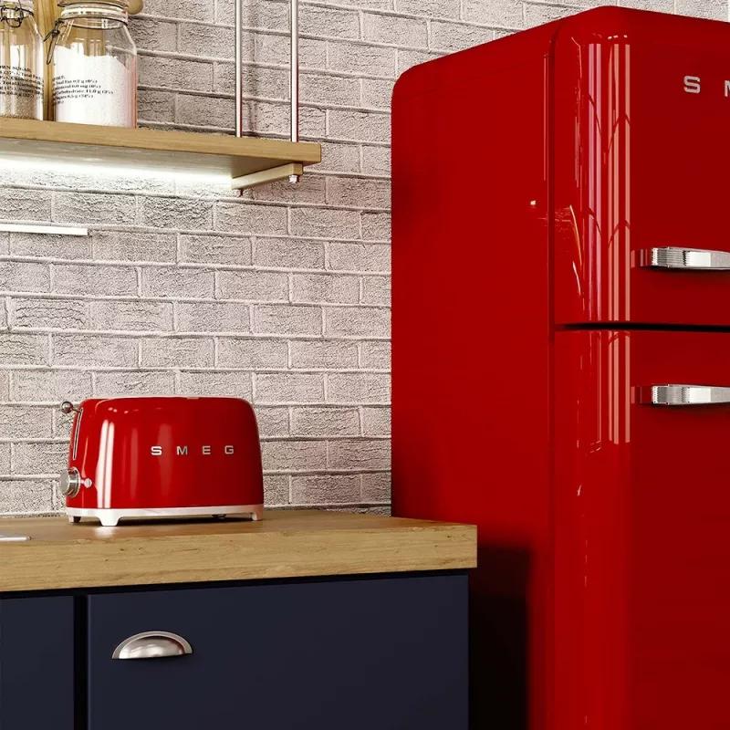 Smeg 50's Style Skrudintuvas TSF01RDEU Raudonas