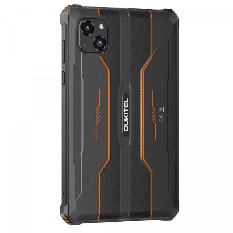 Oukitel RT3 Pro planšetinis kompiuteris 4GB RAM 128GB Orange neardomas 5150 mAh