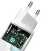Kroviklis Baseus CCGAN2L-B02 20V 1xUSB 1xType-C balta