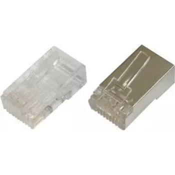 Digitus CAT 6 modulinis kištukas apvaliam kabeliui ekranuotas 100 vnt. RJ-45 vyriškas