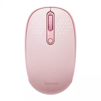Belaidė pelė Baseus F01B Tri-mode 2.4G BT5.0 1600 DPI (rožinė)