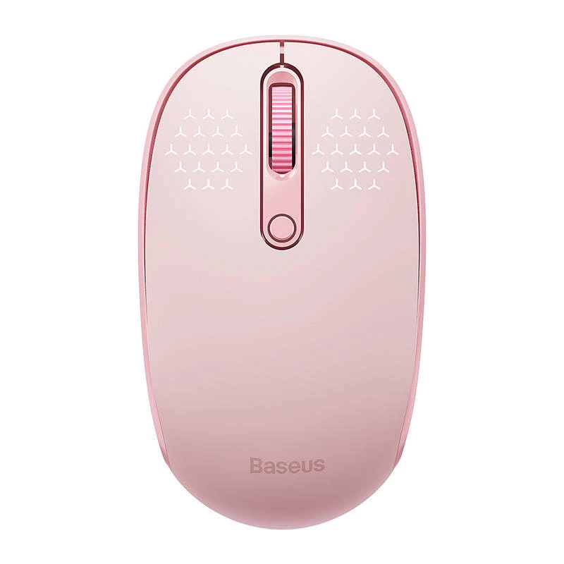 Belaidė pelė Baseus F01B Tri-mode 2.4G BT5.0 1600 DPI (rožinė)
