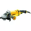 Kampinis šlifuoklis DEWALT 180mm, 2400W, 8500 aps./min., dvirankis