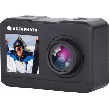 AgfaPhoto Action Cam AC7000BK veiksmo kamera 16 MP 2K Ultra HD CMOS Wi-Fi 58 g
