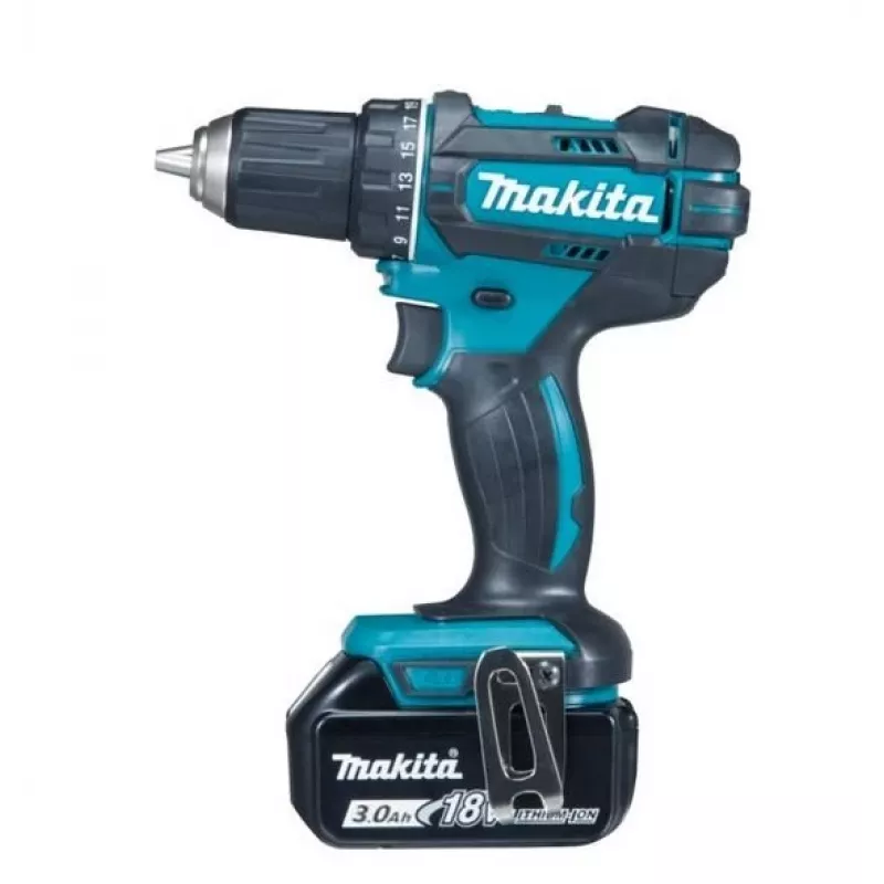 Gręžtuvas Makita DDF482RFJ 1900 RPM Juodas, Mėlynas 1.5 kg