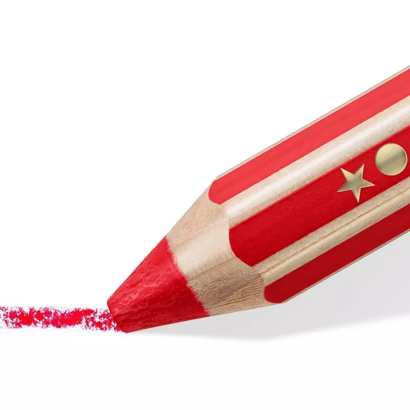 Pieštukas Staedtler 140 C36 3-in-1 spalvotas, vaškinis ir akvarelinis, 36 vnt. kibire