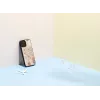 Apsauginis dėklas iKins Apple iPhone 12 / 12 Pro – rožinio marmuro dizainas
