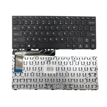 Lenovo KB313150 klaviatūra, skirta IdeaPad ir V serijos nešiojamiesiems kompiuteriams, juoda