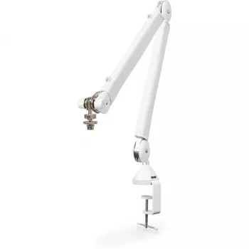 Mikrofono rankena RØDE PSA1 White – reguliuojamas studijinis laikiklis, 840 mm aukštis, sukamas laikiklis, kabelių valdymas