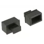 DeLOCK 64021 Kištukas SFP lizdo apsaugai, juodas, 10 vnt.