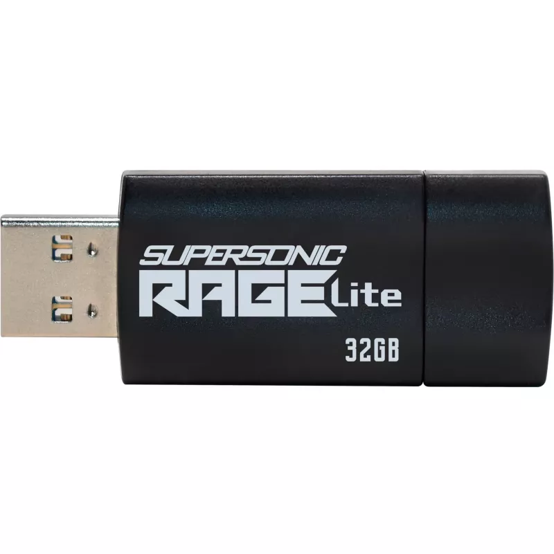 Patriot Memory Supersonic Rage Lite USB atmintukas 32 GB USB Type-A 3.2 Gen 1 juoda, mėlyna