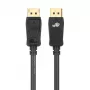Kabelis DisplayPort 1,8 m M/M v 1.4, juodas