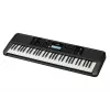 Klavišinis YAMAHA PSR-E383 — 61 klavišų nešiojama MIDI klaviatūra, LCD ekranas, USB, įmontuoti garsiakalbiai, maitinimas iš baterijų (6), juoda