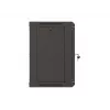 Sieninis stelažas LANBERG WF03-5309-10B, 9U, 500×350×540 mm, maks. apkrova 60 kg, juodas
