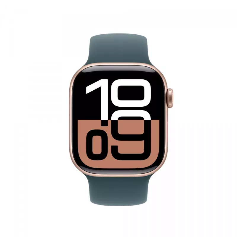 Apple MXLA3ZM/A Sportinis dirželis laikrodžiui, žalias, fluoroelektromeras