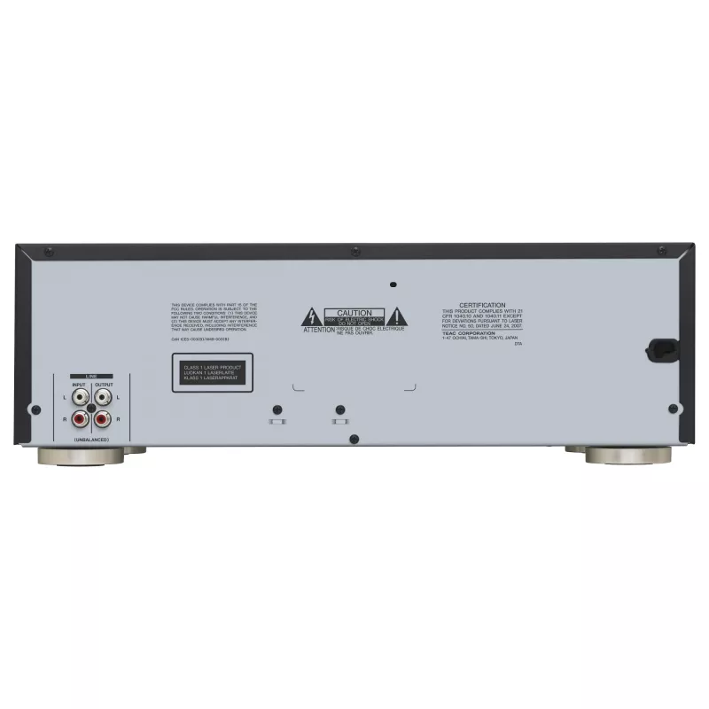 Teac AD-850-SE/B juodas – grotuvas ir įrašymo įrenginys