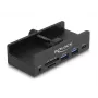DeLOCK 64285 USB 2.0 Type-A šakotuvas 5000 Mbit/s Juodas
