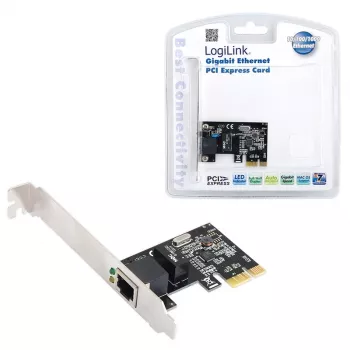 Tinklo plokštė LogiLink PC0029A PCI Express 1000 Mbit/s
