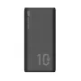Nešiojamas įkroviklis Silicon Power QP15 10000 mAh, LiPo, 2x USB-A + 2x USB-C, Micro-USB įėjimas, juodas
