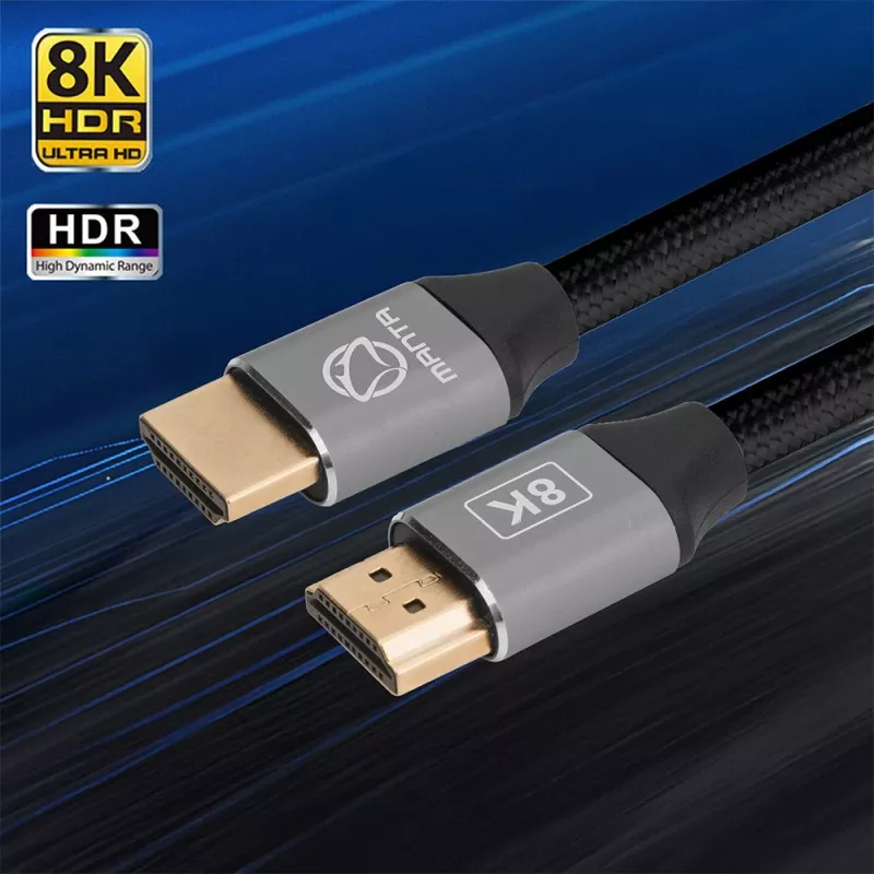HDMI kabelis MANTA HDMI-3MC 3 m – palaiko iki 8K raiškos