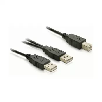 DELOCK Laidas USB 2.0 B - > USB-A Maitinimas + Maitinimas / Duomenys