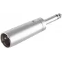 Adapteris ShiverPeaks XLR (moteriška) į 6,3 mm TS mono 55030 — garso jungtis