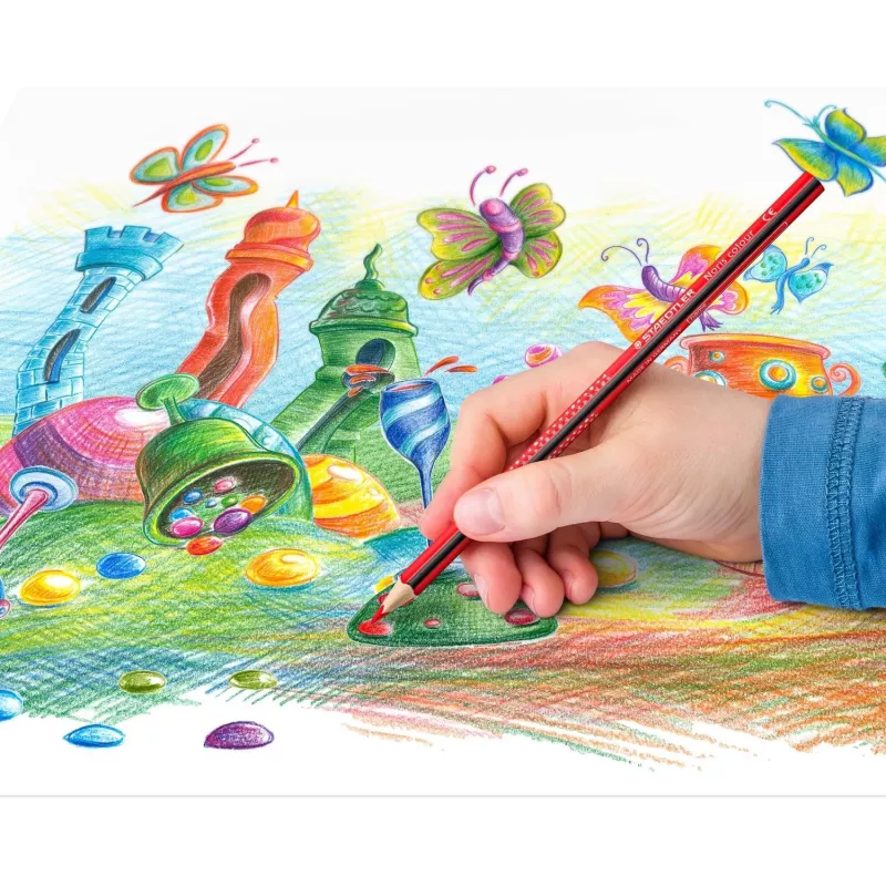 Staedtler Noris trikampis spalvotas pieštukas 187 C12P1 asorti (spalvos pasirinkti negalima) 1 vnt.