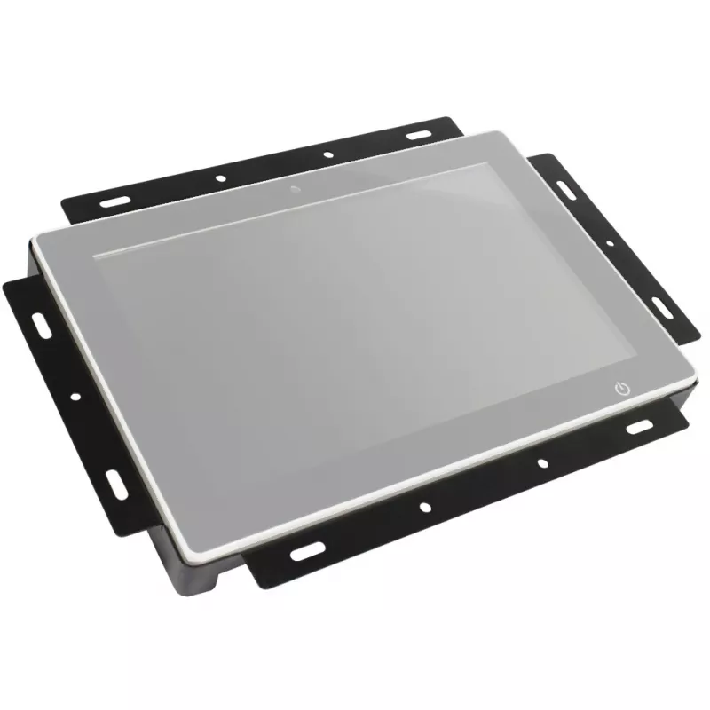 ALLNET jutiklinis planšetinis ekranas 12 colių, sieniniam montavimui su įleidžiamo montavimo rėmeliu
