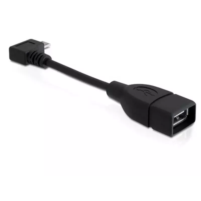 USB laidas DeLOCK 83104 Micro-USB B į USB A 0,11 m Juodas
