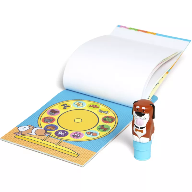 Lipdukų aktyvumo bloknotas Spinmaster – MAC STW StckrWowActivityPadStDog GML