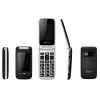 Sponge Artfone C10 Flip mobilusis telefonas 2,4 colio