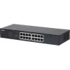 Dahua Technology S3016-16GT tinklo jungiklis (nevaldomas, L2, Gigabit Ethernet, 16 prievadų, juodas)