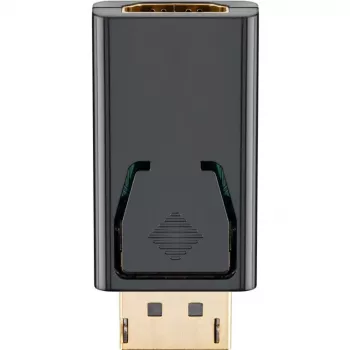 Wentronic Goobay DisplayPort į HDMI adapteris 1.1, HDMI standartinė lizdas (Type A) - HDMI standartinė lizdas (Type A) > DisplayPort kištukas (51719)
