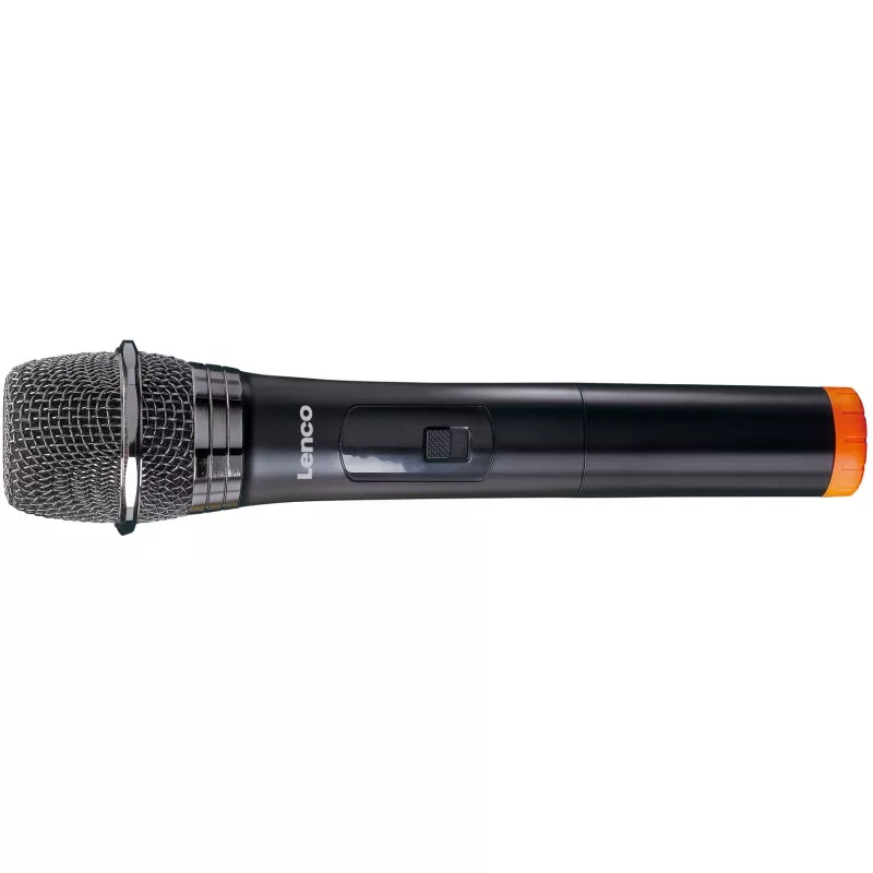 Belaidis sceninis mikrofonų rinkinys Lenco MCW-020BK