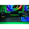 Razer BlackWidow V4 Low-Profile Tenkeyless HyperSpeed klaviatūra, žaidimų, USB / RF belaidė / Bluetooth, QWERTY US International, juoda