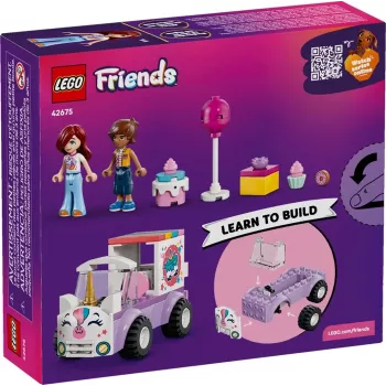 LEGO FRIENDS 42675 Vienaragio torto pristatymo automobilis