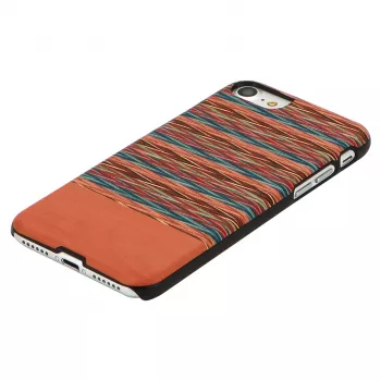 Dėklas Cover Man&Wood M7090B iPhone 7/8, rudas, medžio apdaila