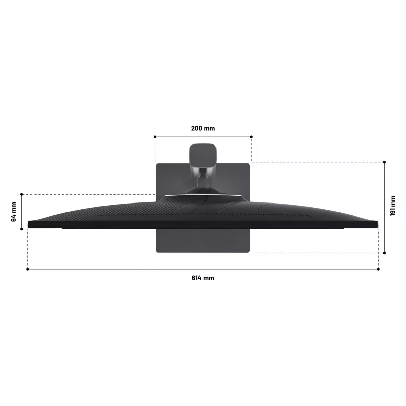 JAPANNEXT JN-I270WQHD300F-HSP monitorius 27 colių (68.6 cm) 2560x1440 WQHD LED pilkas