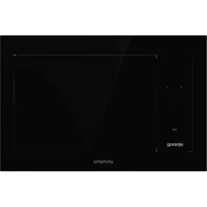 Gorenje BM235G1SYB juoda kombinuota mikrobangų krosnelė įmontuojama 23 L 900 W