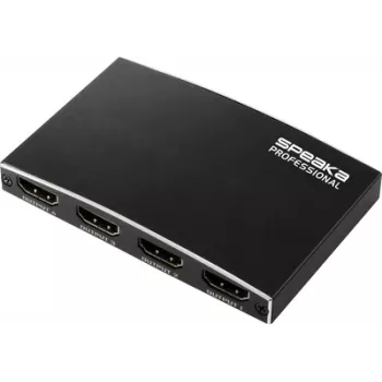 SpeaKa Professional SP-HDMIS-230 HDMI skirstytuvas 3840 x 2160 pikselių juodas (SP-13904376)