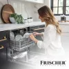 Indaplovės druska FRISCHER FR00101_1200, 1,2 kg, vandens minkštinimo druska plastikiniame inde