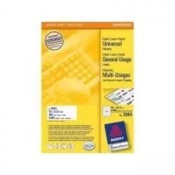 Lipnios etiketės Avery Universal 70x33,8 mm 2400 vnt.
