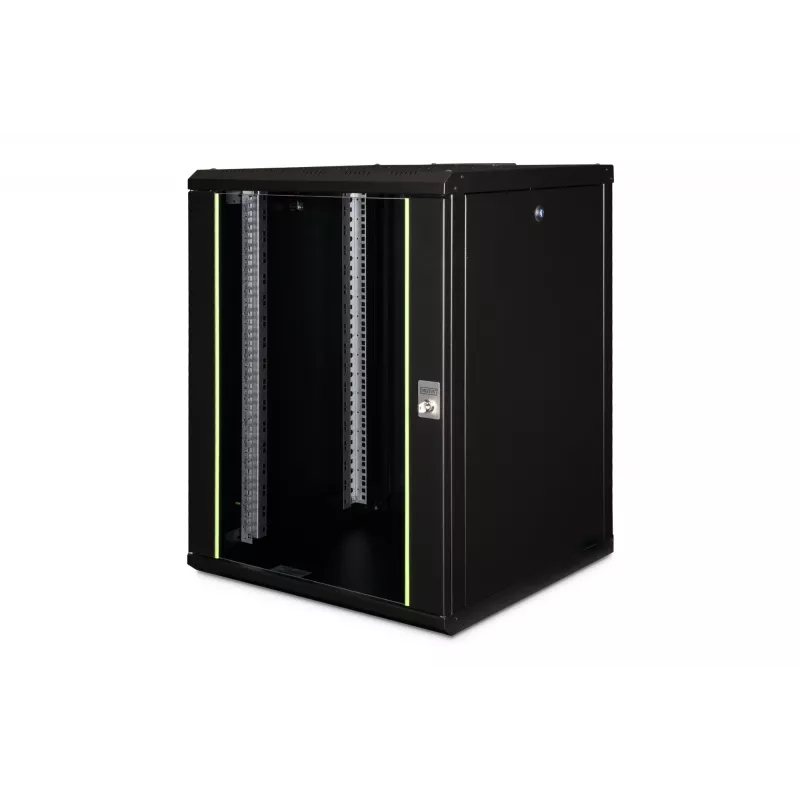 Sieninis tinklo spintos stovas Digitus DN-19 16U-6/6-SW
