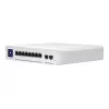 Ubiquiti UniFi Enterprise 8 PoE valdomas L3 2,5G eterneto jungiklis (100/1000/2500) su PoE nerūdijančiu plienu