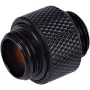 Alphacool HF dvigubas nipelio jungtis G1/4 AG į G1/4 AG 10mm - Deep Black (17215)