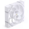 120 mm korpuso ventiliatorius Jonsbo HF2-120 White – atvirkštinė mentė, PWM, ARGB