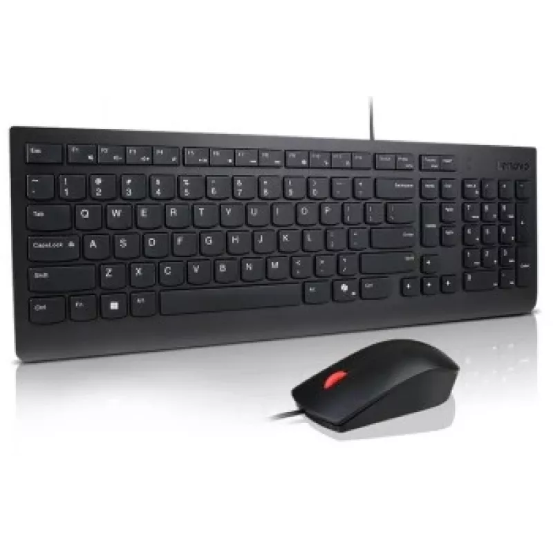 Lenovo Essential belaidžio ryšio klaviatūros ir pelės rinkinys su laidu